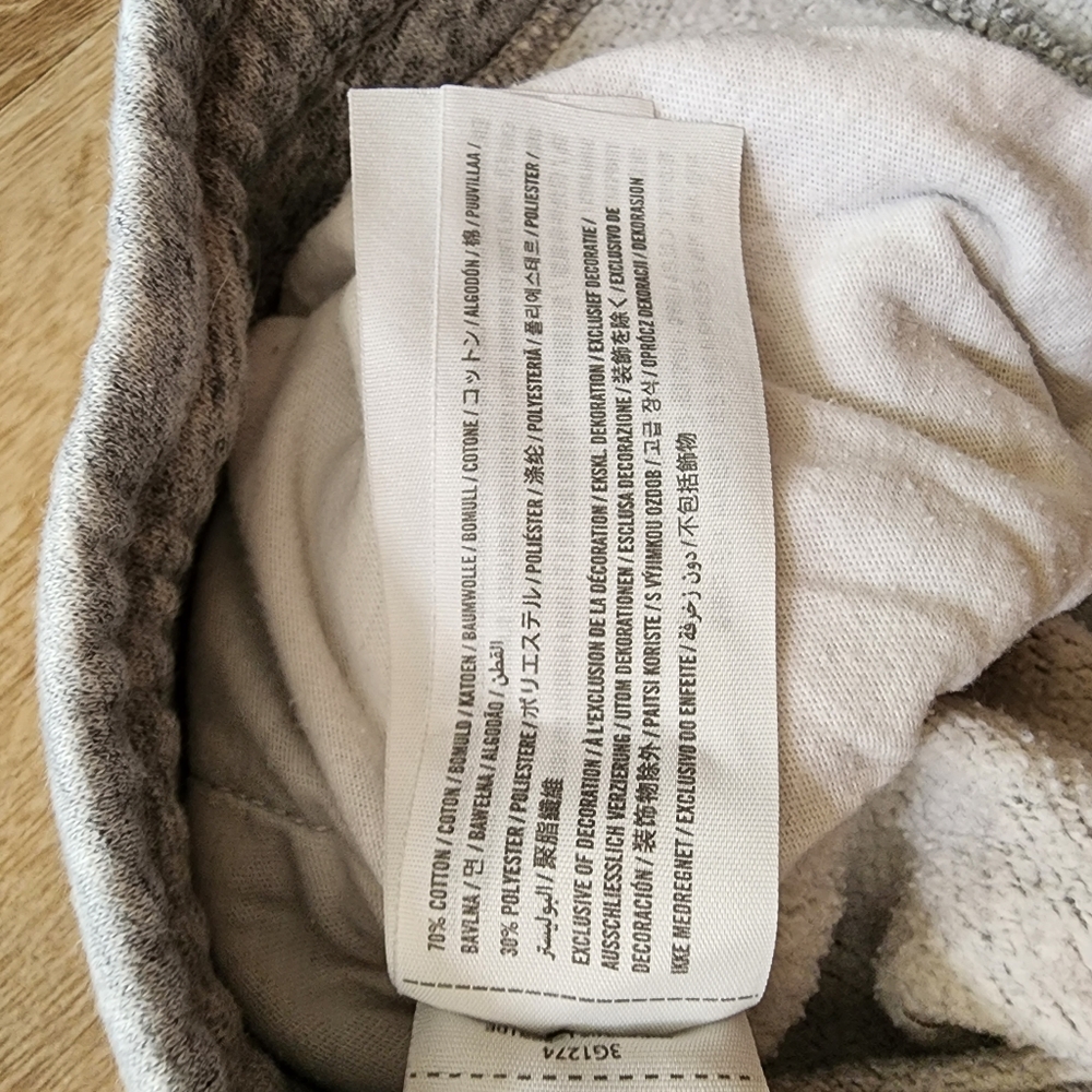 Hollister Heathered Gray Joggers Sweatpants Size Mens Large EUC - Picture 5 of 5